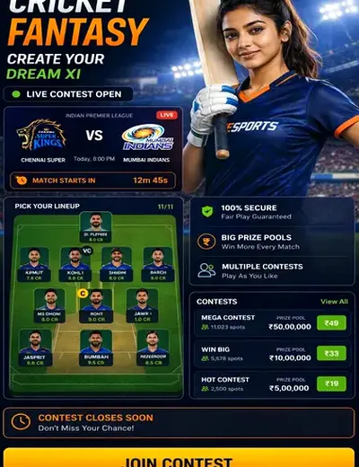 Www6167bet (6167 bet) fantasy cricket & matchday visual 3